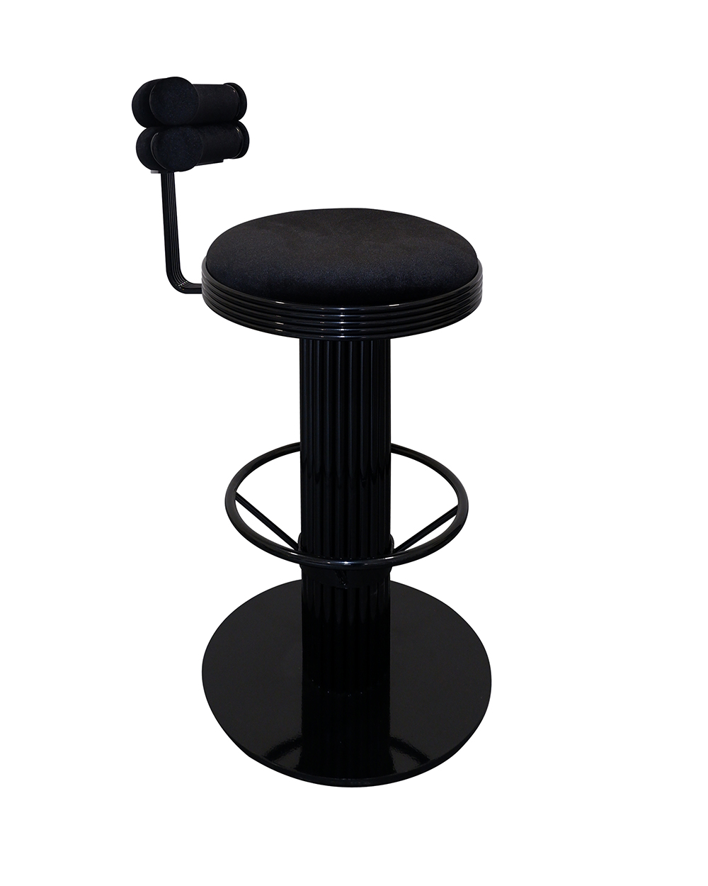Stork Piano Black Bar Sandalyesi