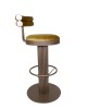 Stork Pink Bar Chair