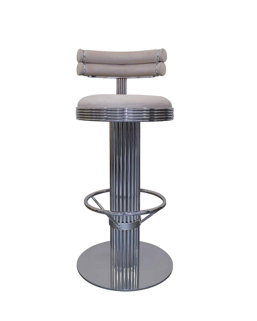 Stork Chrome Bar Chair